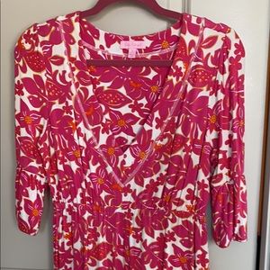 Lilly Pulitzer Cotton/Spandex Dress Sz M